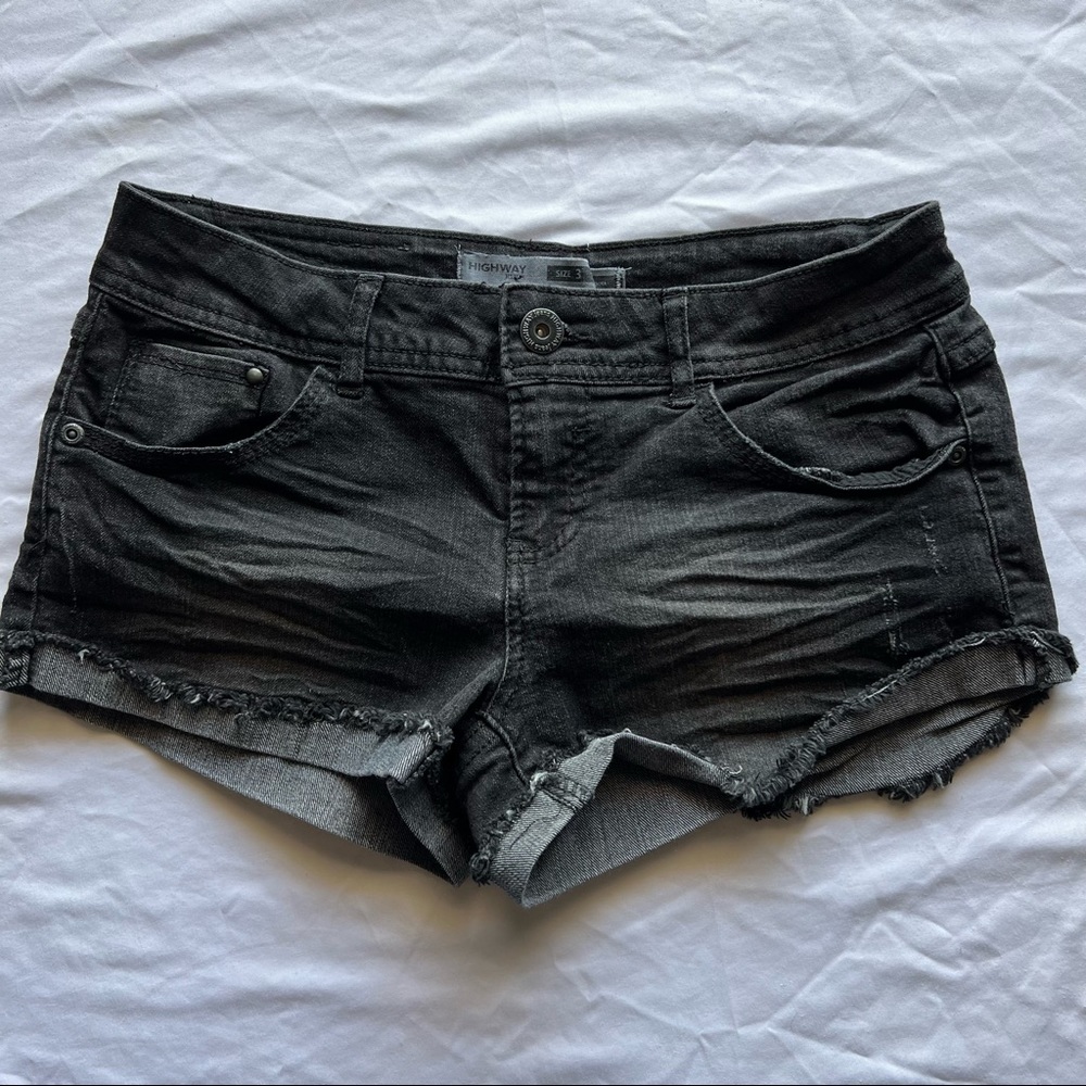 Highway jeans Shorts black 3
